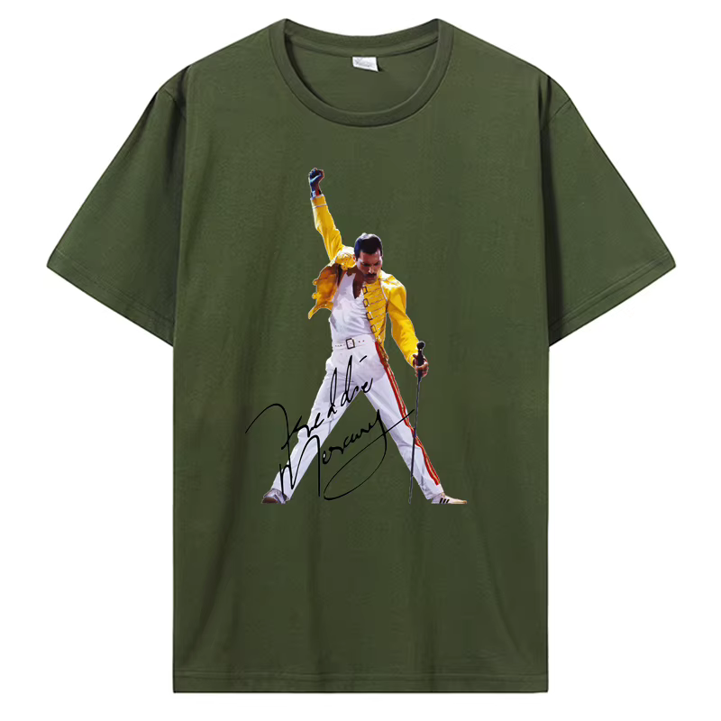 Freddie Mercury T-shirt surdimensionné à manches courtes