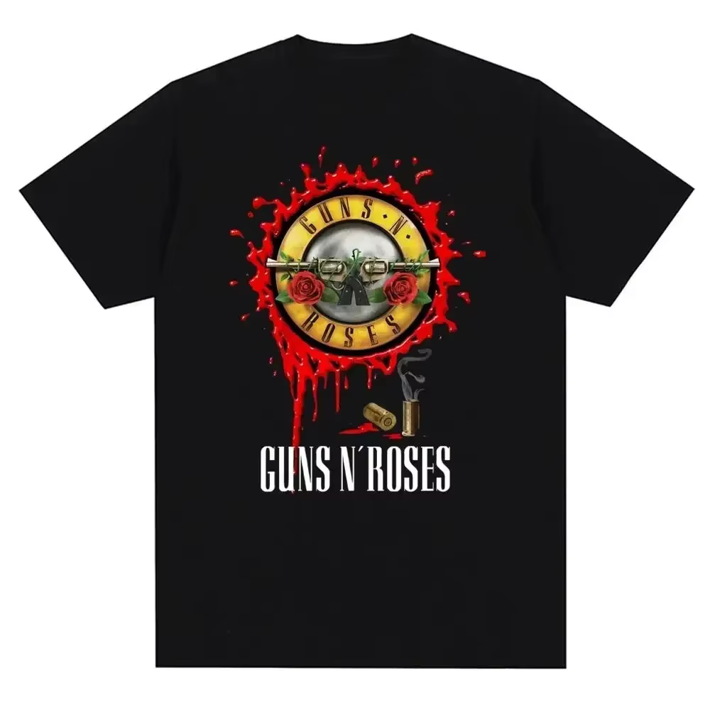T-shirt à imprimé graphique Guns N Roses