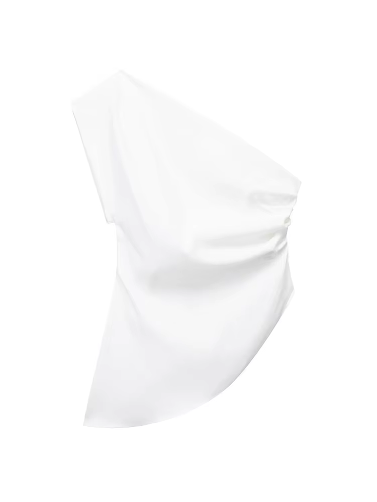 T-shirt asymétrique pour femmes