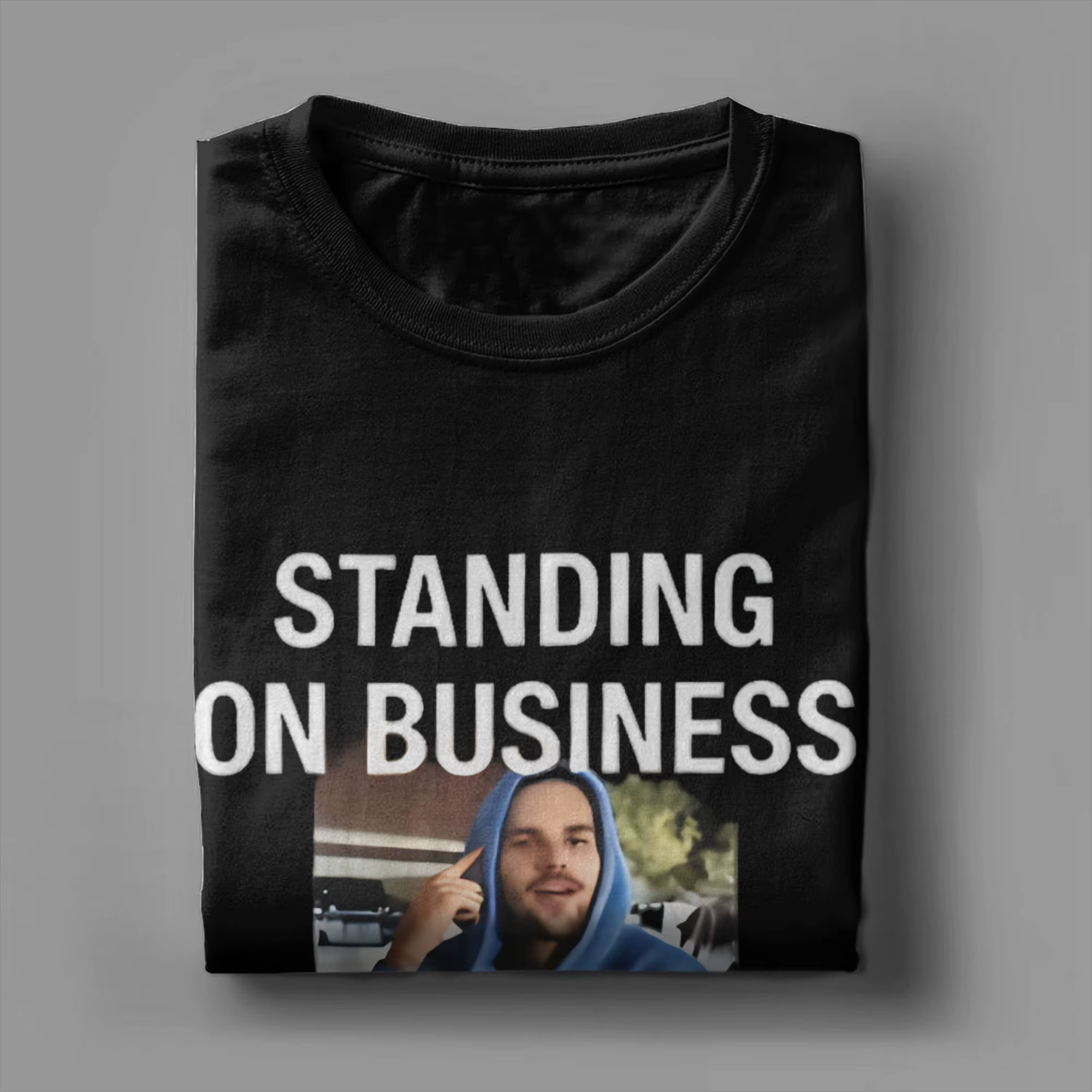 T-shirt Singer JB Justins Biebers pour hommes, en coton, décontracté, col rond, manches courtes, grande taille