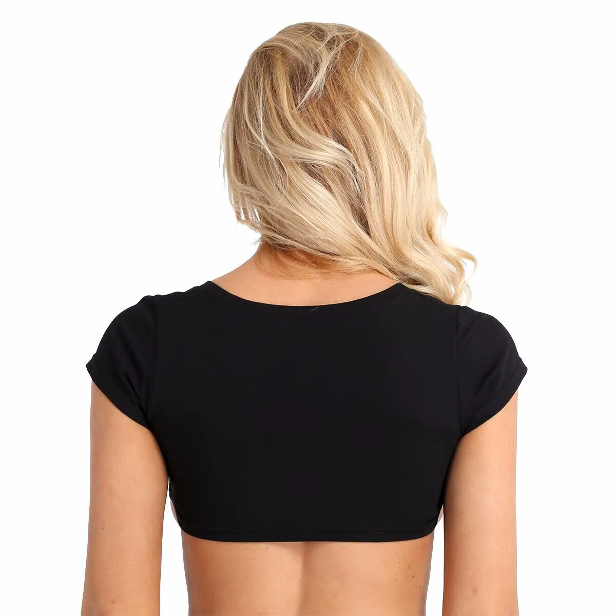 Haut court en coton pour femme