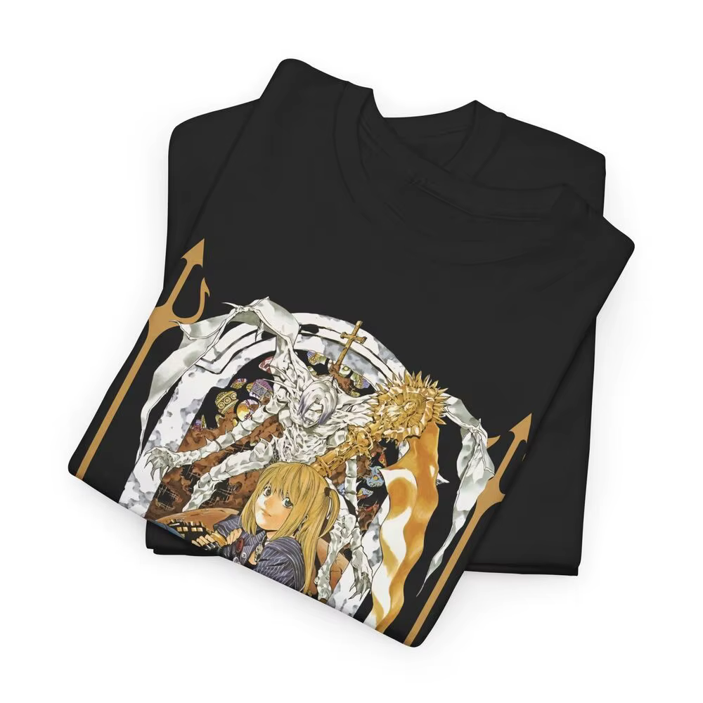 T-shirt Misa Amane, T-shirt Inspiré Anime Death Note Noir - Cadeau Anime