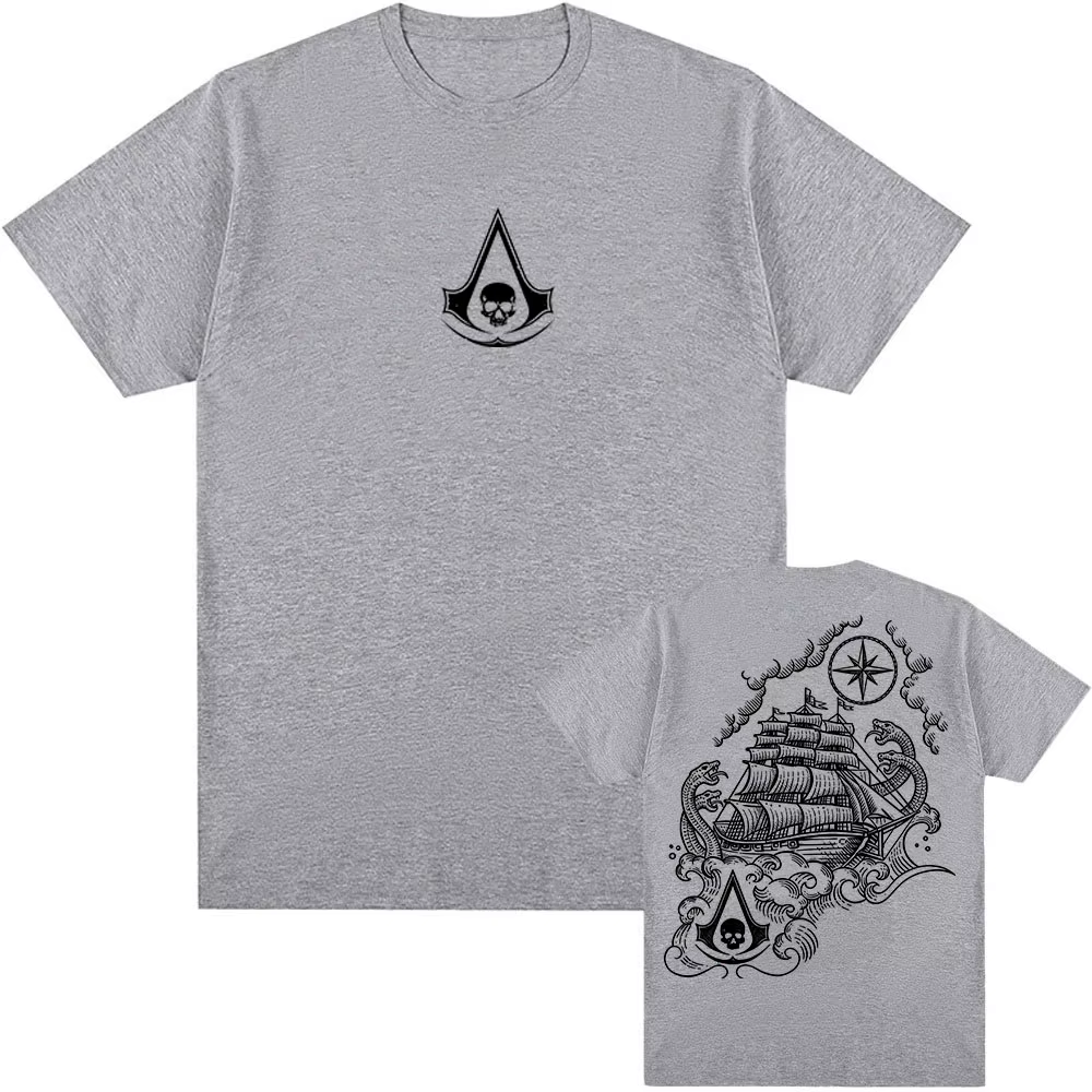 T-shirt Assassin's Creed Black Flag Resynced Map