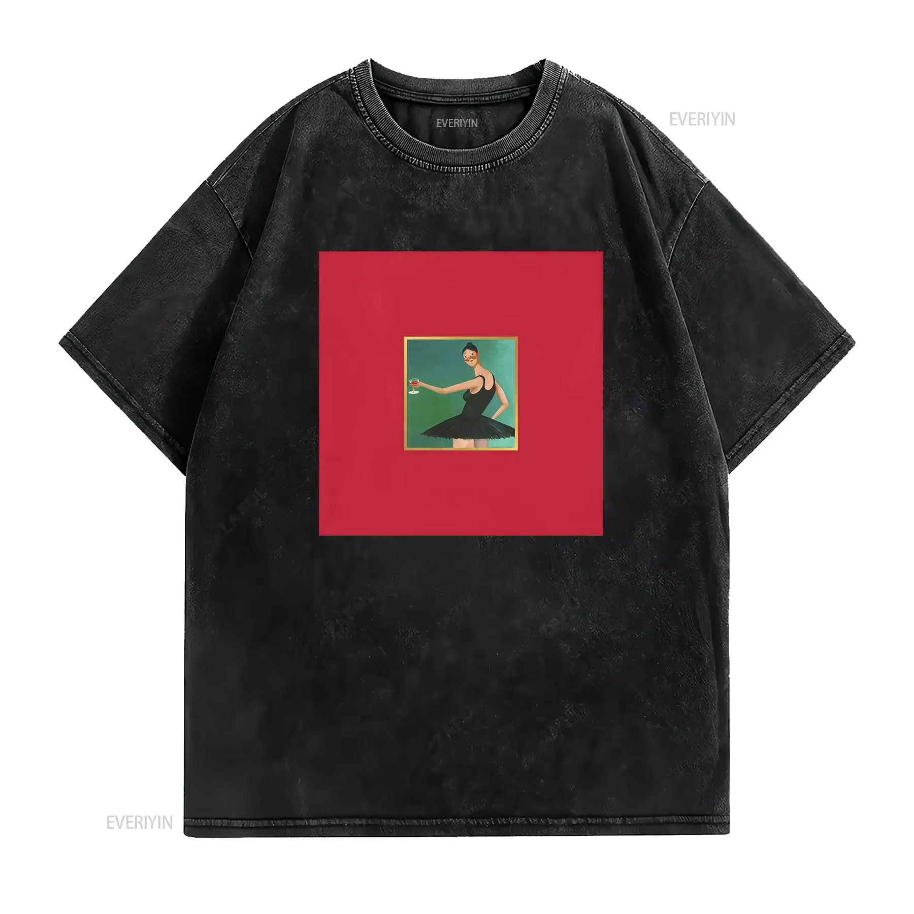 T-shirt avec couverture d'album My Beautiful Dark Twisted Fantasy