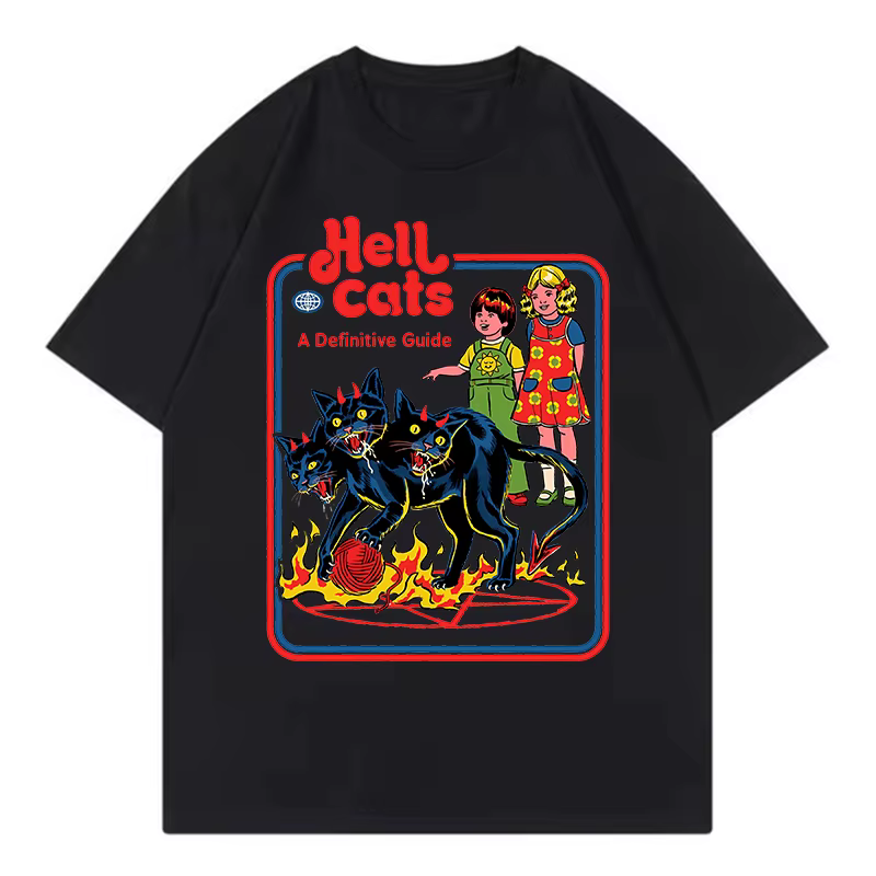 Humor Comci Cat T-shirts drôles pour hommes