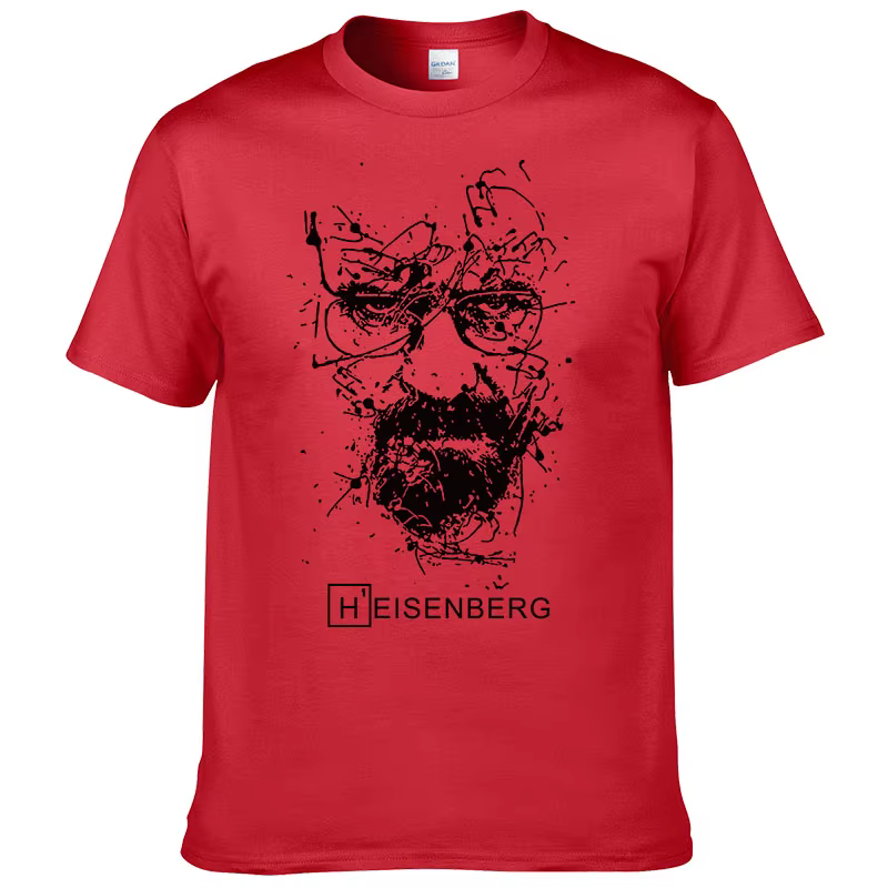 2024 nouvelle mode Breaking Bad T-shirts hommes Heisenberg Camisetas Hombre