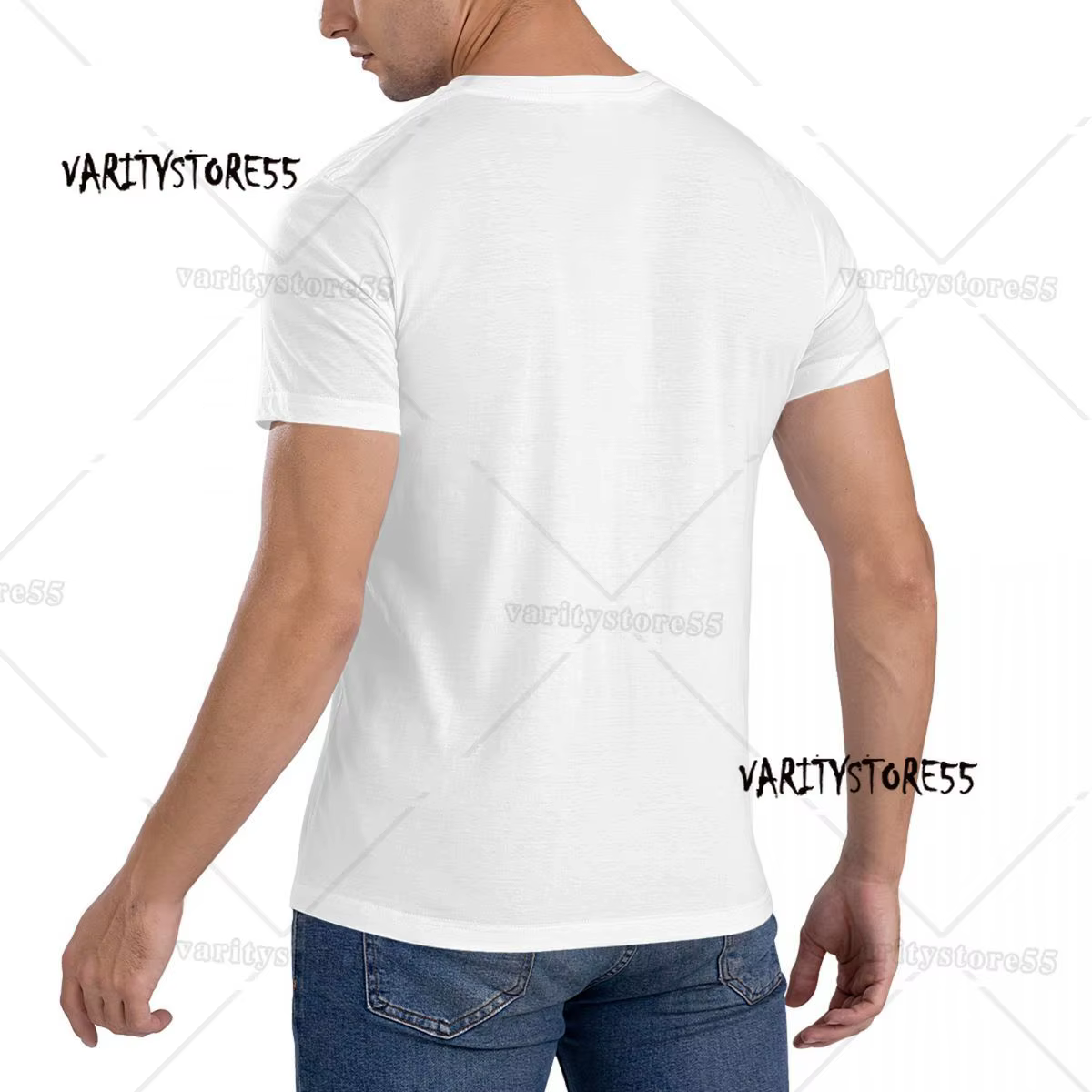 T-shirt manches courtes col rond homme