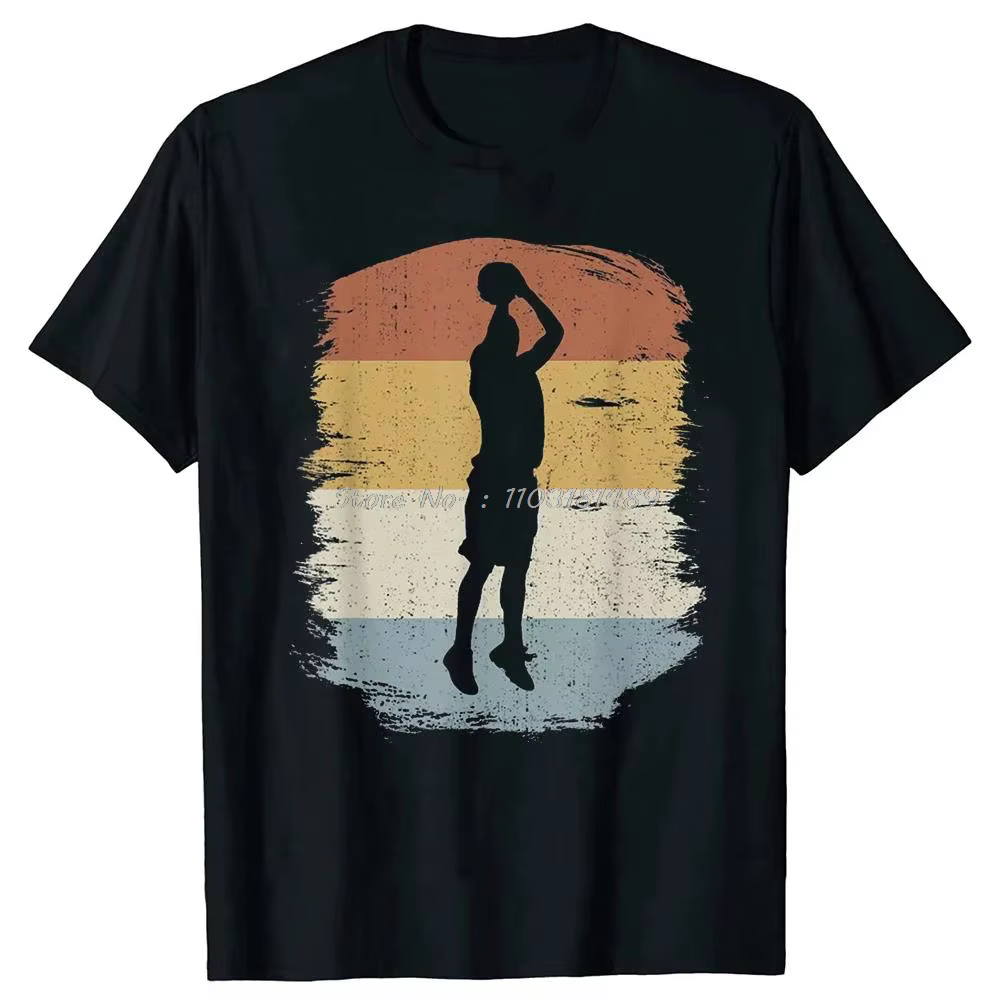 Hommes vêtements basket-ball battement de coeur t-shirt