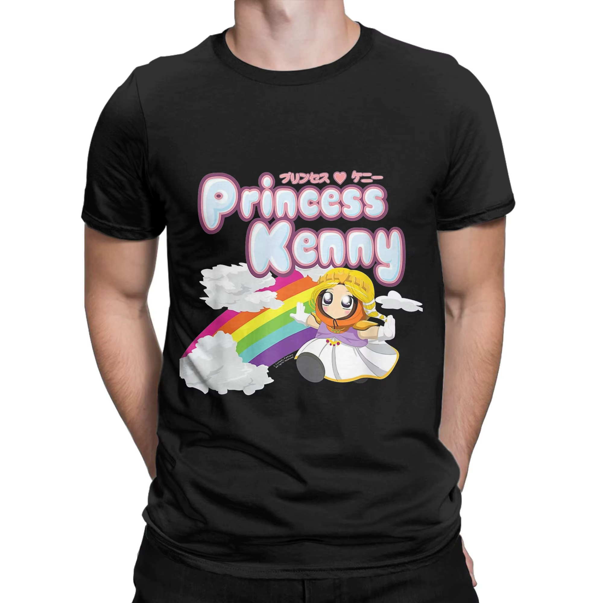 Souths Parks t-shirt été princesse Kenny mode T-Shirts hommes coton col rond 4XL 5XL 6XL haut