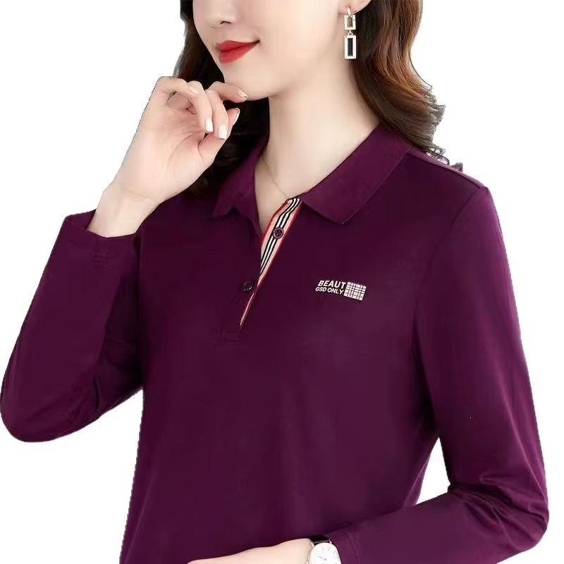 Polo à manches longues pour femme