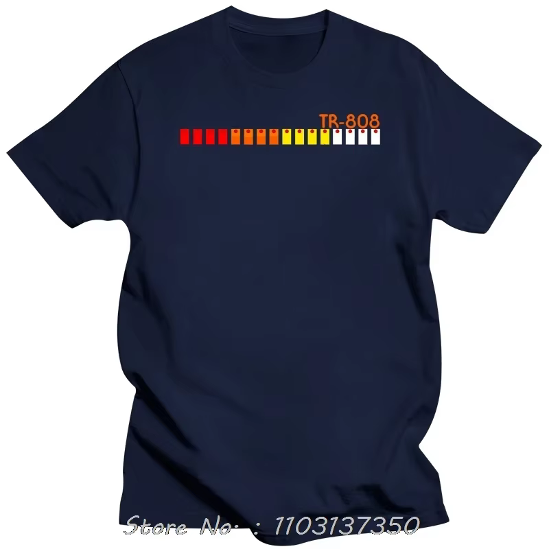 Roland Tr 808 303 909 T-shirt mode aigre rétro décontracté coton doux col rond manches courtes grande taille surdimensionné t-shirts hauts
