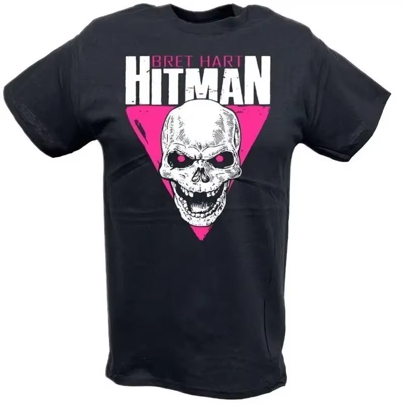 T-shirt avec logo Bret Hart Hitman Skull