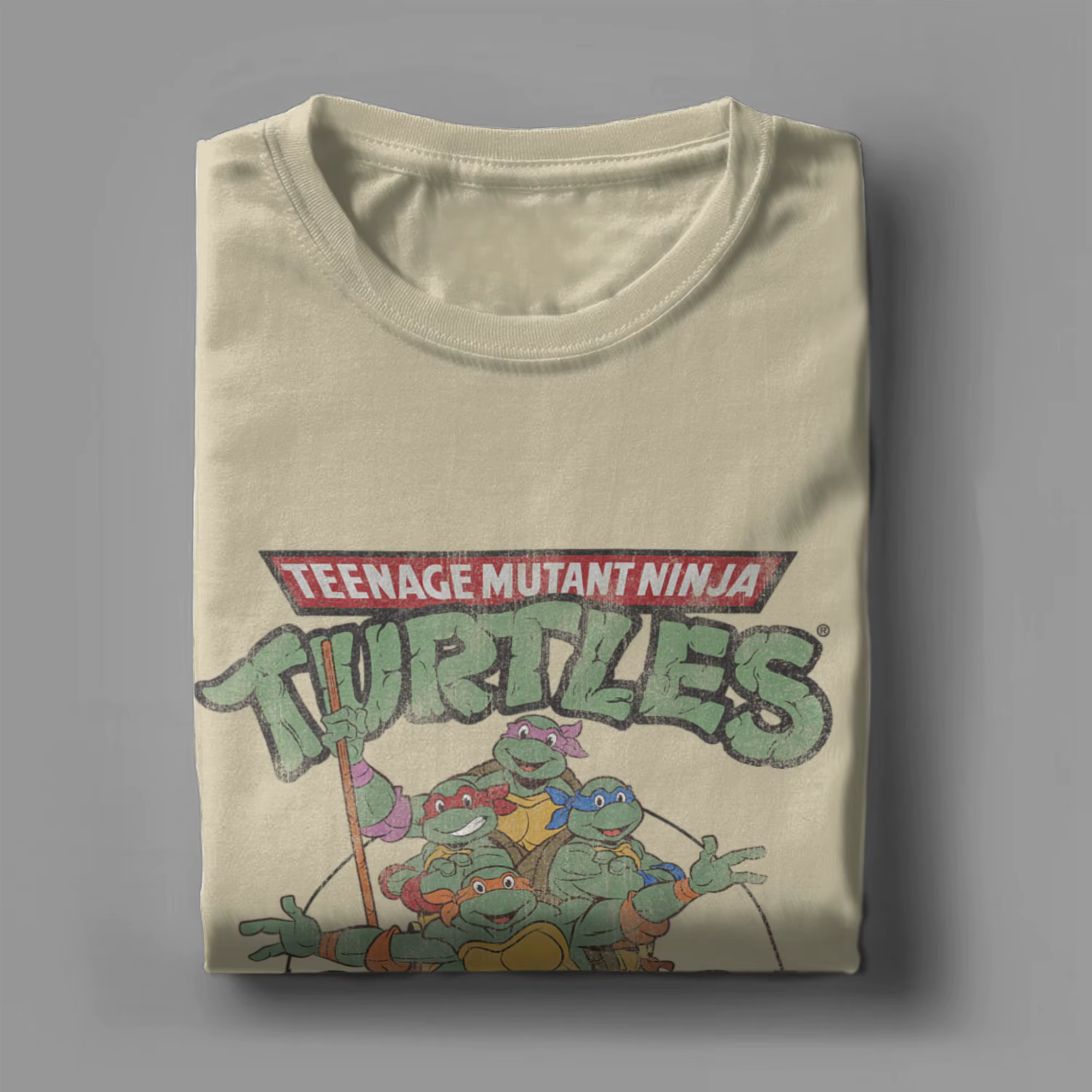 T-shirt classique Ninja Turtles Circle 1984 pour hommes