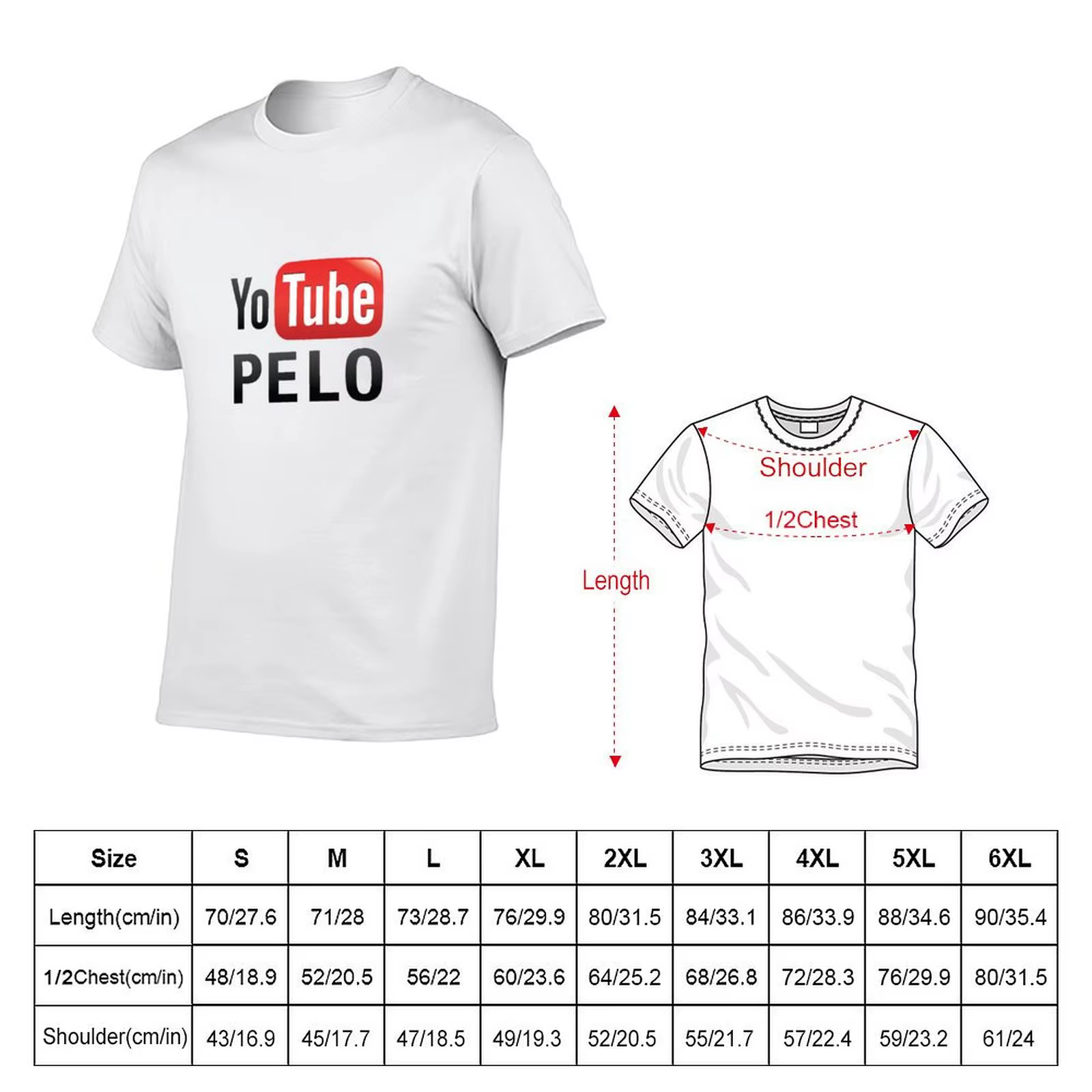 T-Shirt surdimensionné-t-shirts t Pelo anime chemises Yo Tube Design drôle Latino homme
