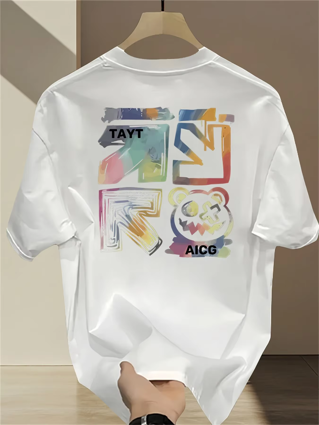 T-shirt pour homme 100% coton