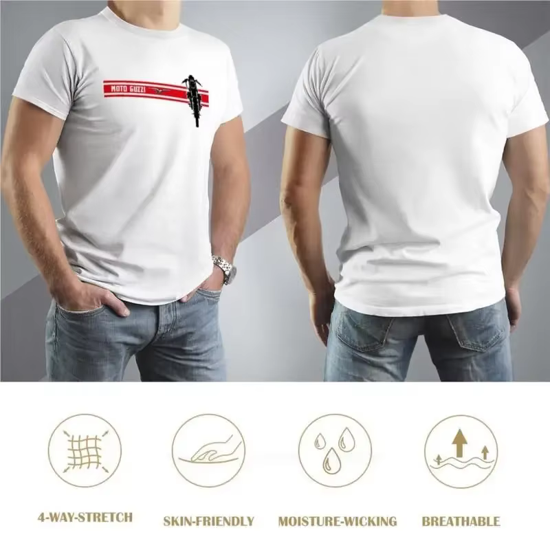 T-shirt hommes Guzzi classique V7