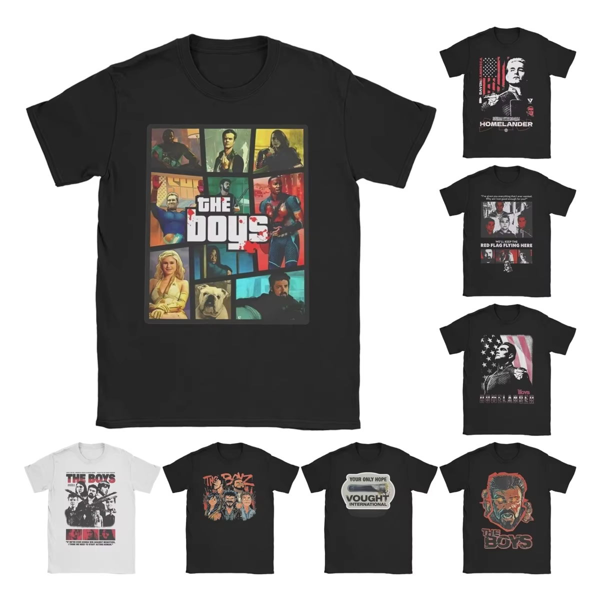 T-shirts vintage à la mode pour hommes et femmes