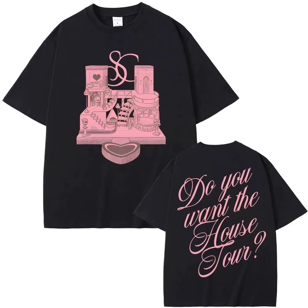 House Tour T-Shirt 2026 nouveau style Sabrina charpentier identique au site officiel haute qualité