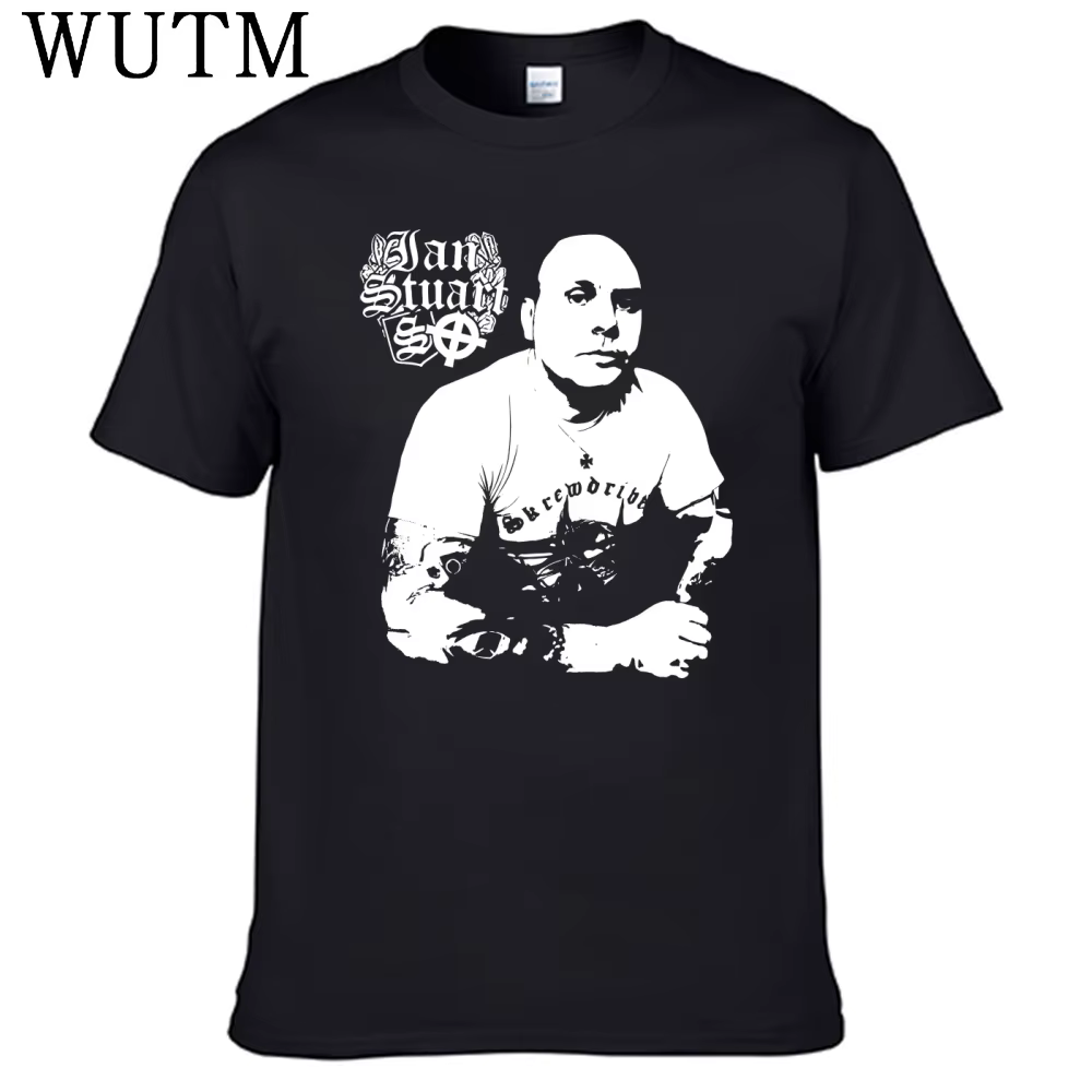 Ian Stuarts t-shirt 100% coton hommes chemise