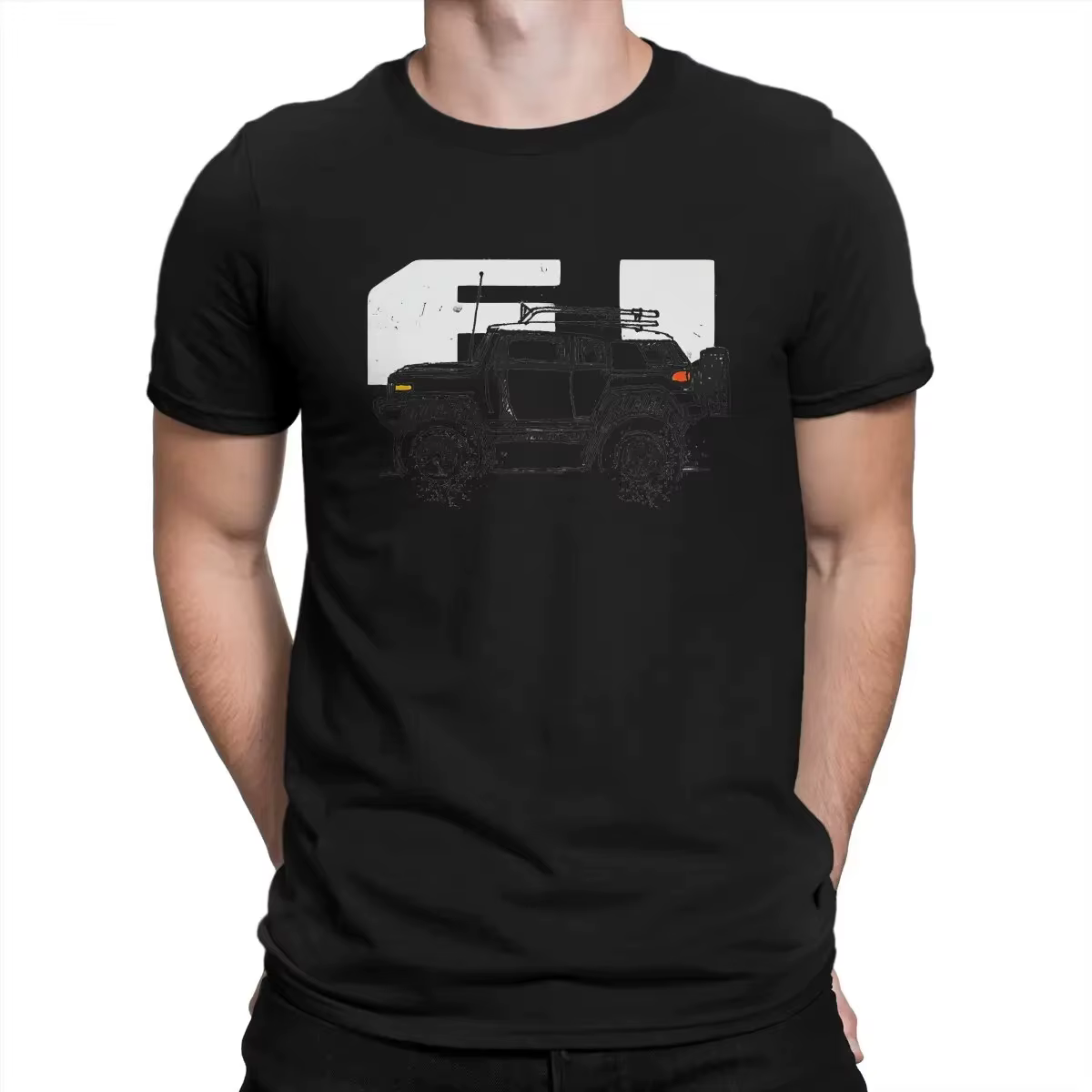 Fj été drôle t-shirt pour hommes femmes Fj Cruiser 4X4