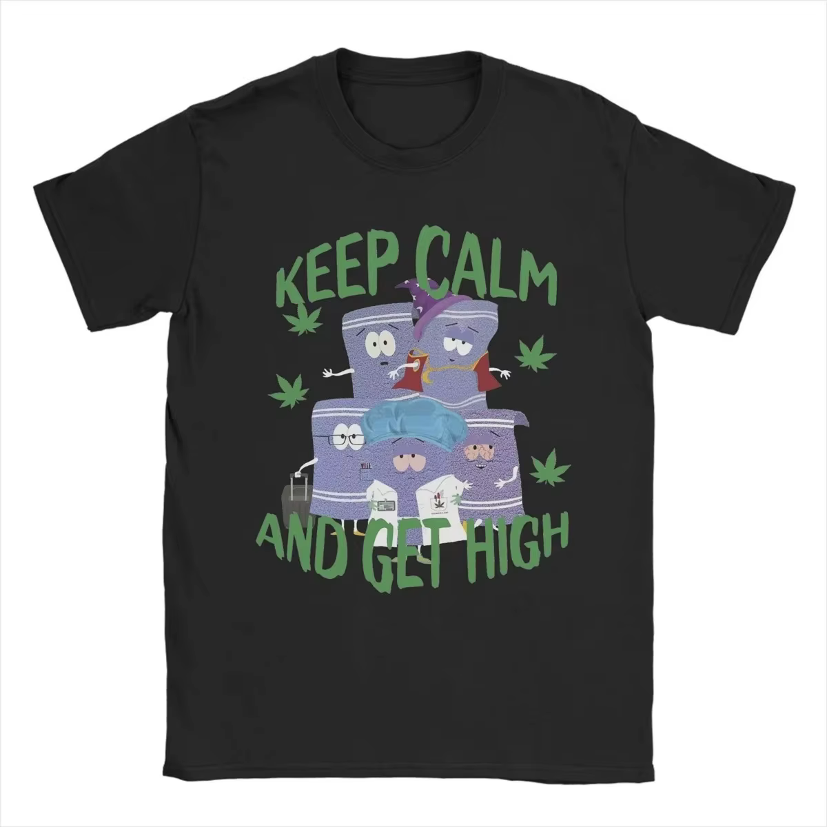 T-shirt imprimé graphique amusant Mysterion de South Park