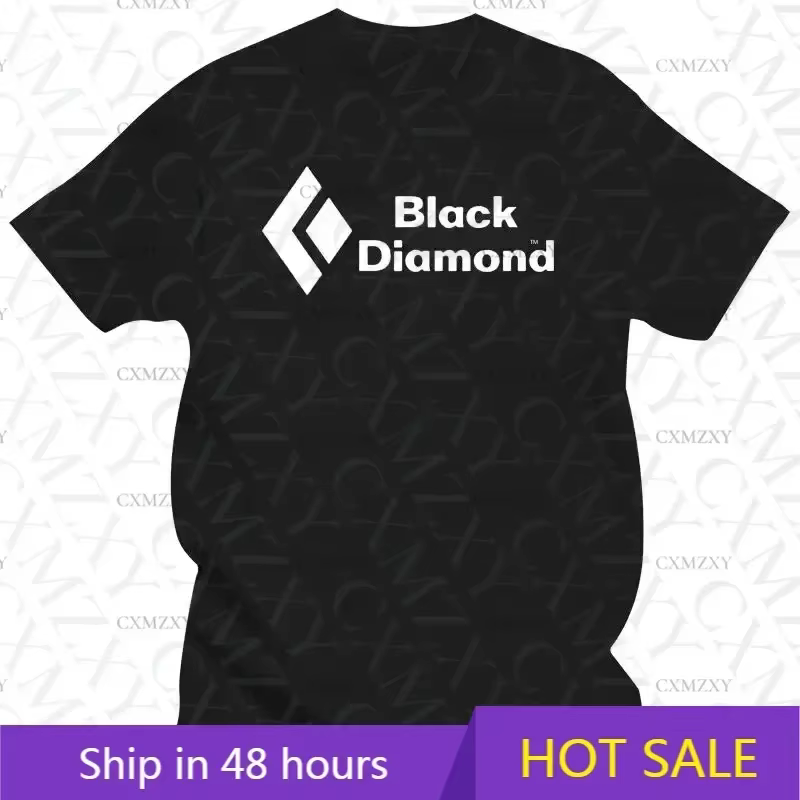 Vêtements pour hommes BLACK DIAMOND Skiing Climbing T-Shirt Streetwear Graphic Cotton Casual Fashion Short Sleeve Clothingmen wome