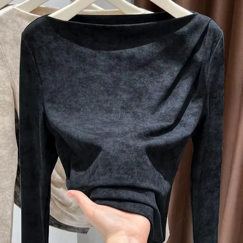 T-shirts thermiques à manches longues pour femmes
