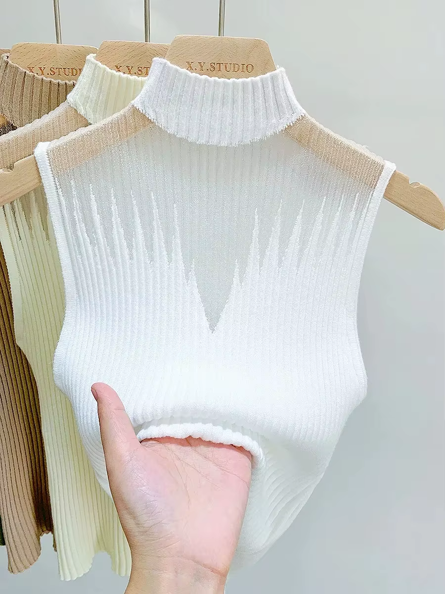 Haut tricoté en maille pour femmes