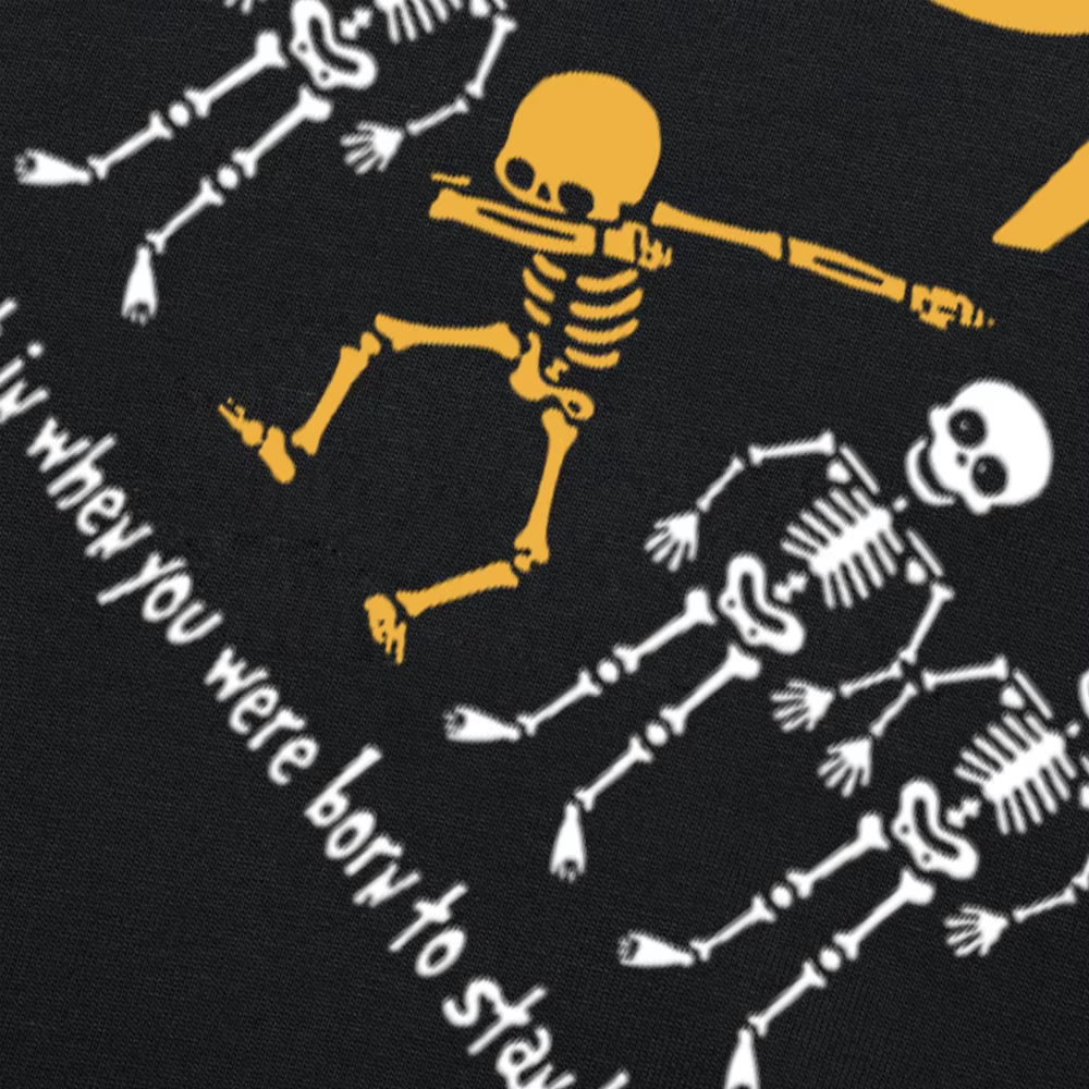 Sensibilisation au TDAH squelette graphique t-shirts pourquoi s'adapter quand vous êtes né hauts vêtements T-shirt