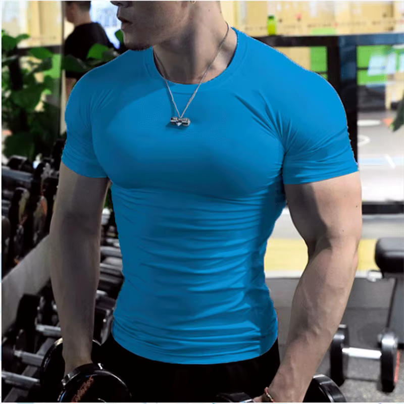 T-shirt surdimensionné pour hommes à manches courtes t-shirts blancs homme maillot de Football à séchage rapide