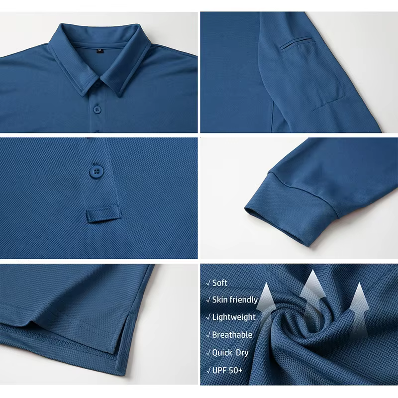 Chemise à manches longues pour hommes