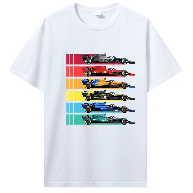 F1 Team Racing Fans T-shirt formule un Racer Lando Norris t-shirts hommes femmes Vintage