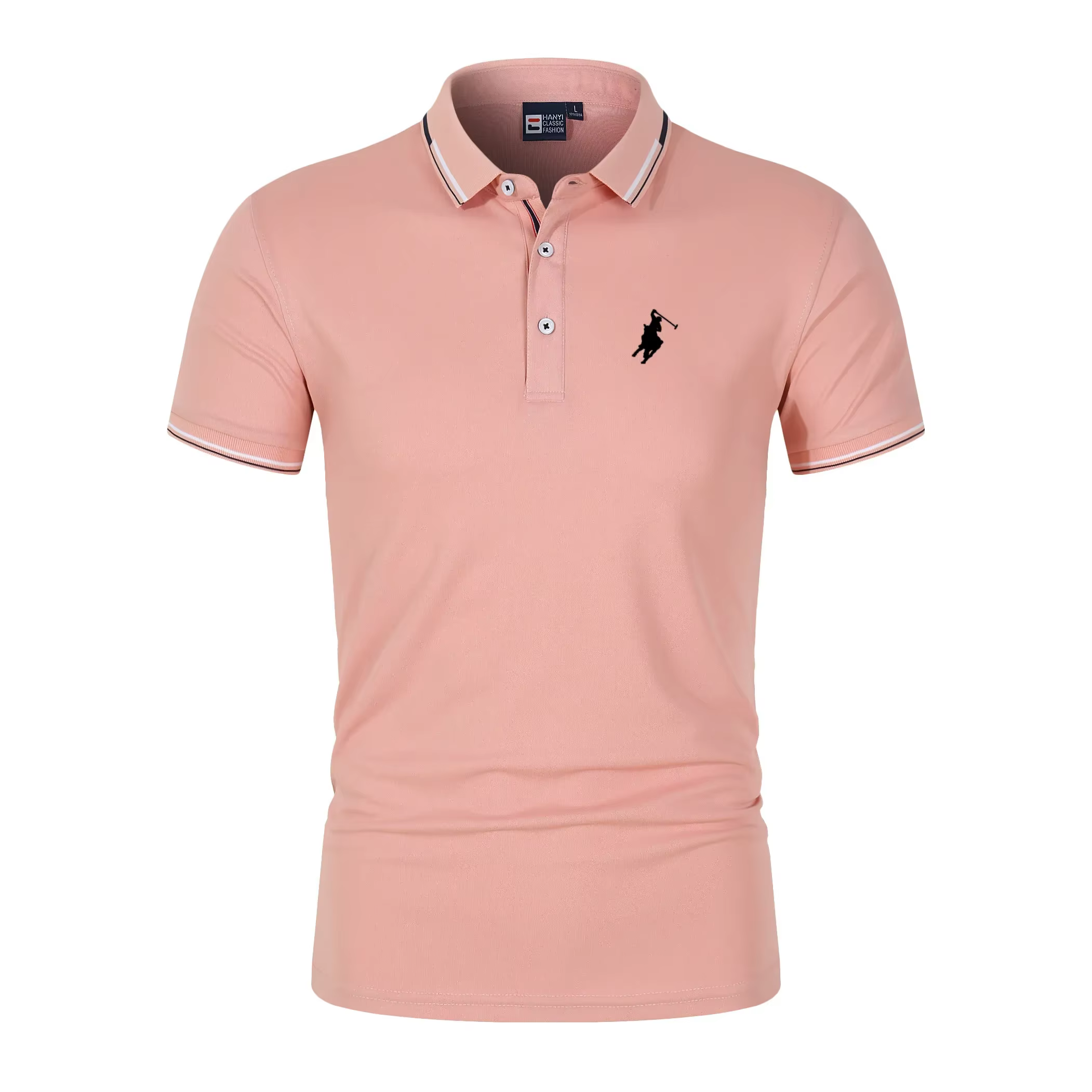 Polo de golf homme à revers