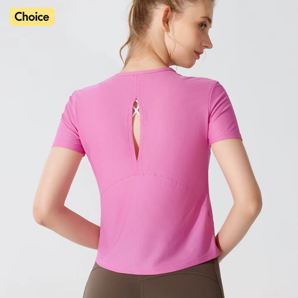 T-shirt de course respirant pour femmes