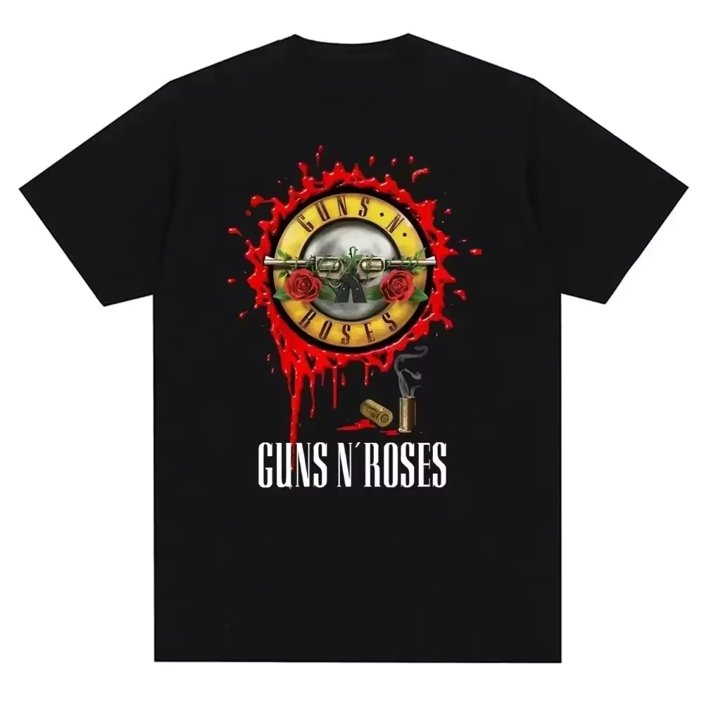 T-shirt à imprimé graphique Guns N Roses