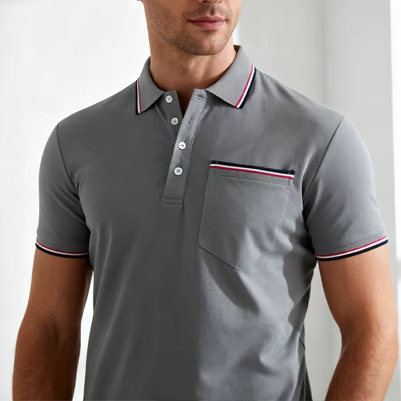 2025 Polo d'été à manches courtes pour hommes