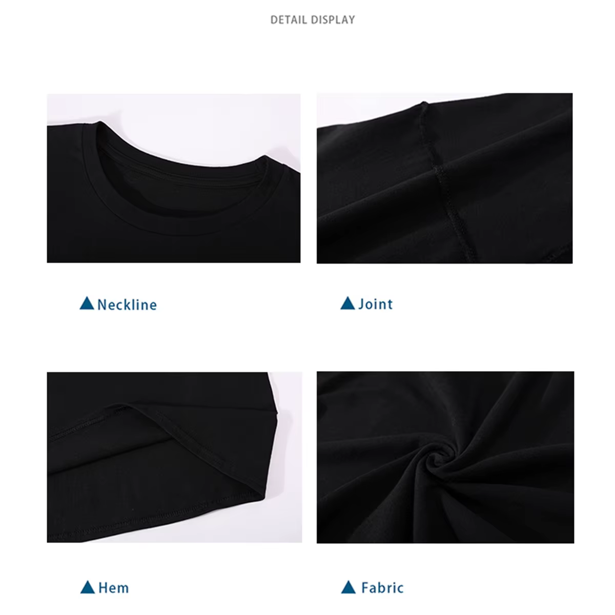 T-shirt personnalisé en coton pour hommes et femmes