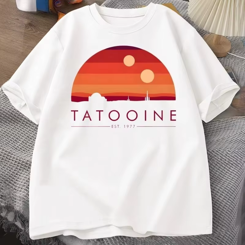 T-shirt Tatooine Sunset pour hommes et femmes