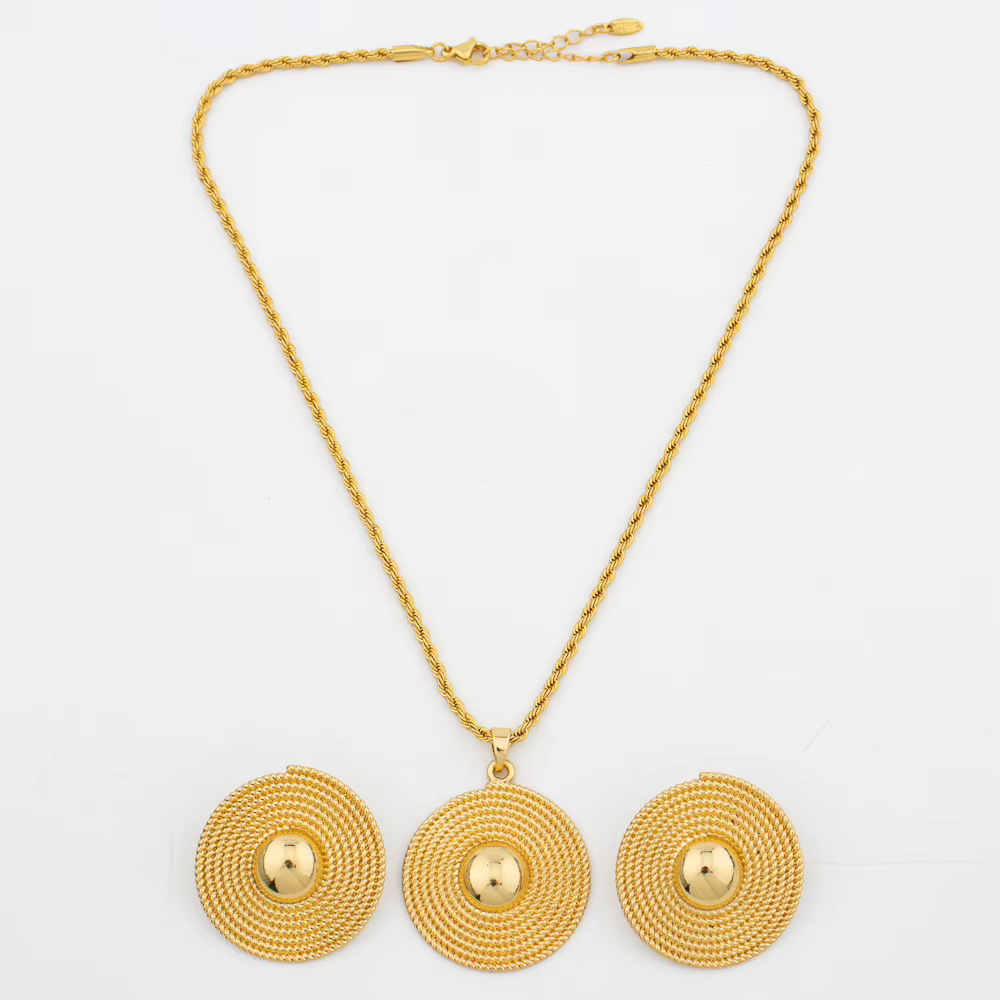 Ensemble de bijoux africains tendance pour femmes