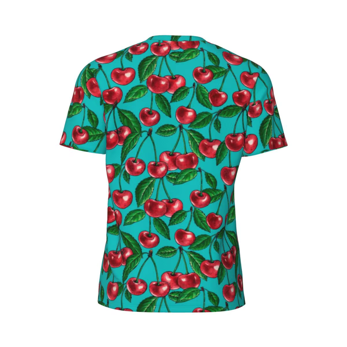 T-shirt de course à col rond pour hommes