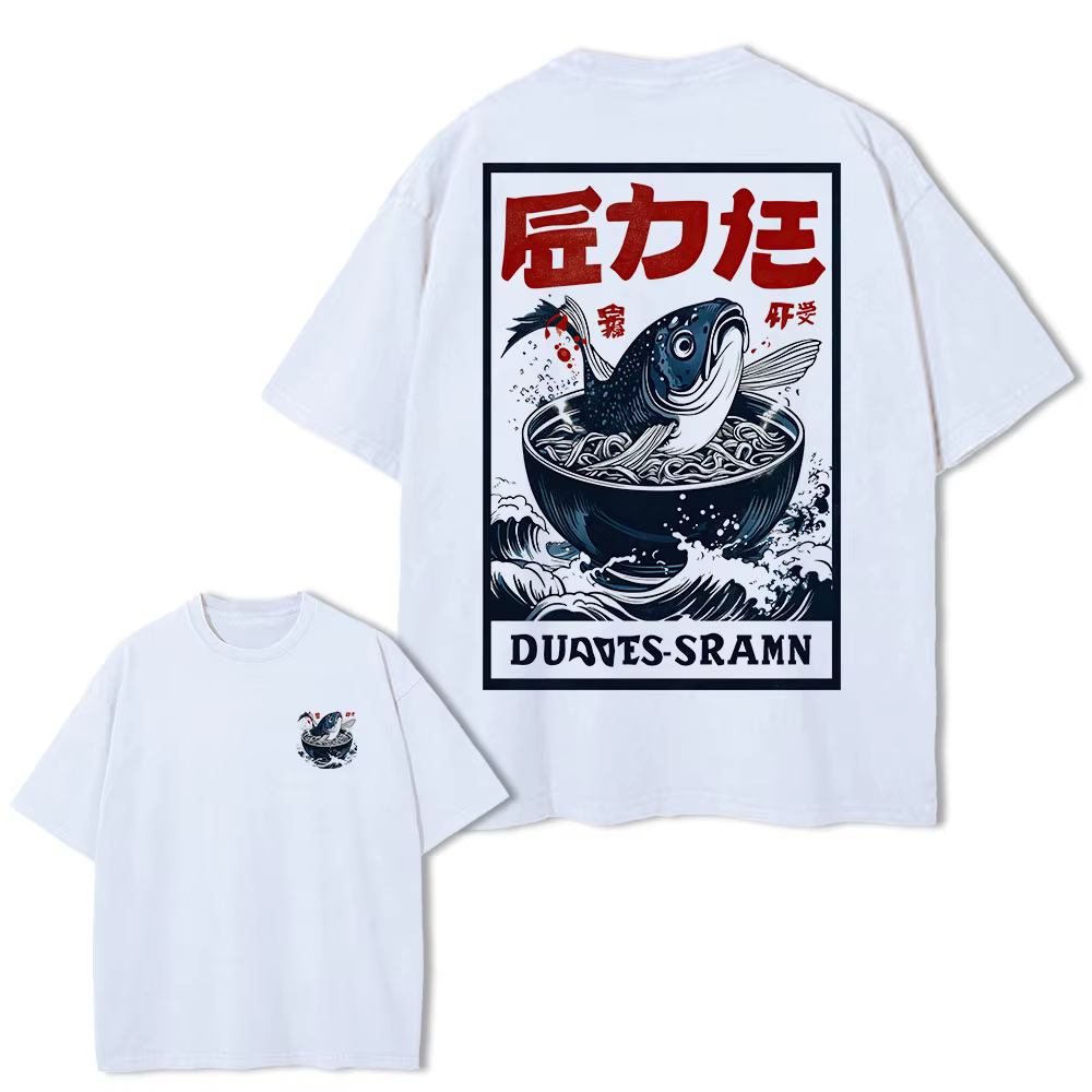 T-shirt surdimensionné en coton pour hommes