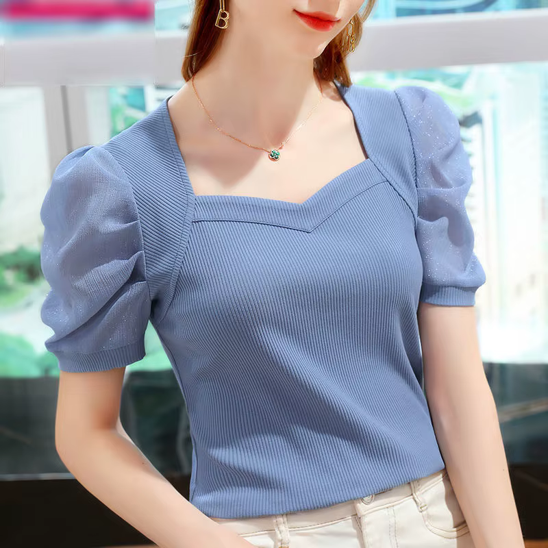 T-shirt à manches courtes pour femme