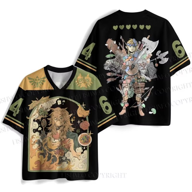 T-shirt pour enfants The Legend of Zelda Link Zelda