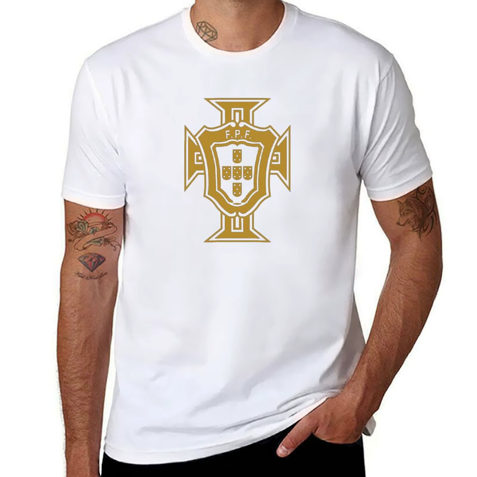 Portugal FPF-Fédération de Football portugais-logo 6 T-Shirt