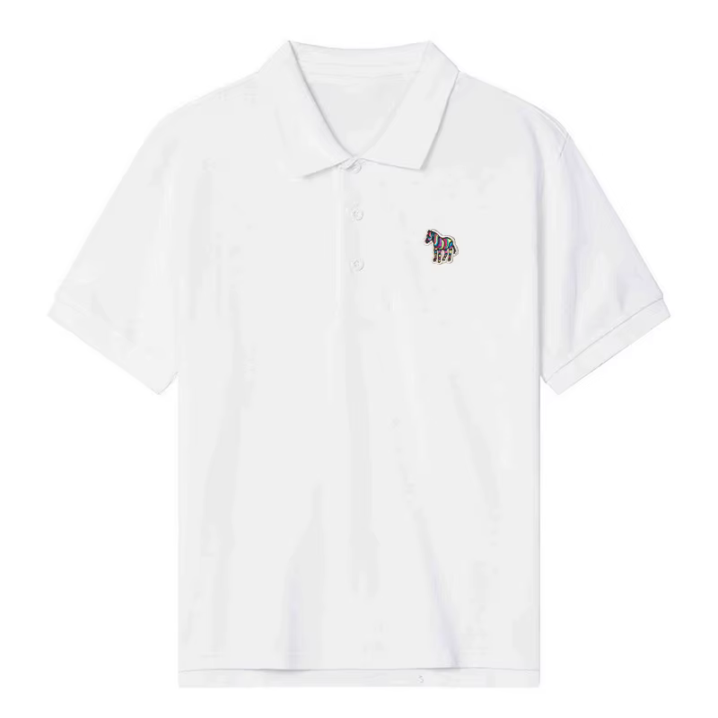 Offres spéciales nouveaux hommes femmes qualité Polo petit dessin animé broderie T-shirt coton confortable à manches courtes t-shirts d'été hauts