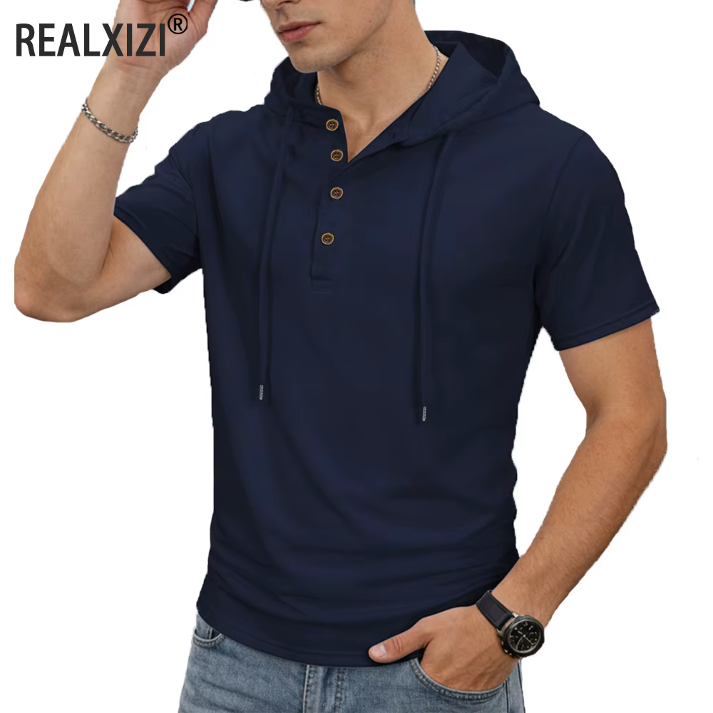 T-shirt à capuche pour homme