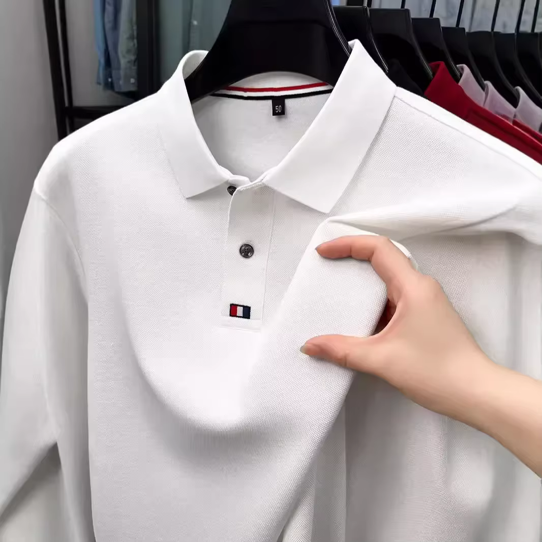 T-shirt à col pour hommes