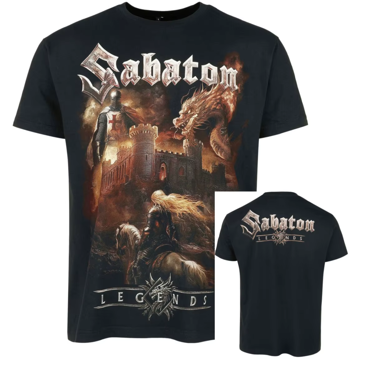 T-Shirt Sabaton pour hommes et femmes