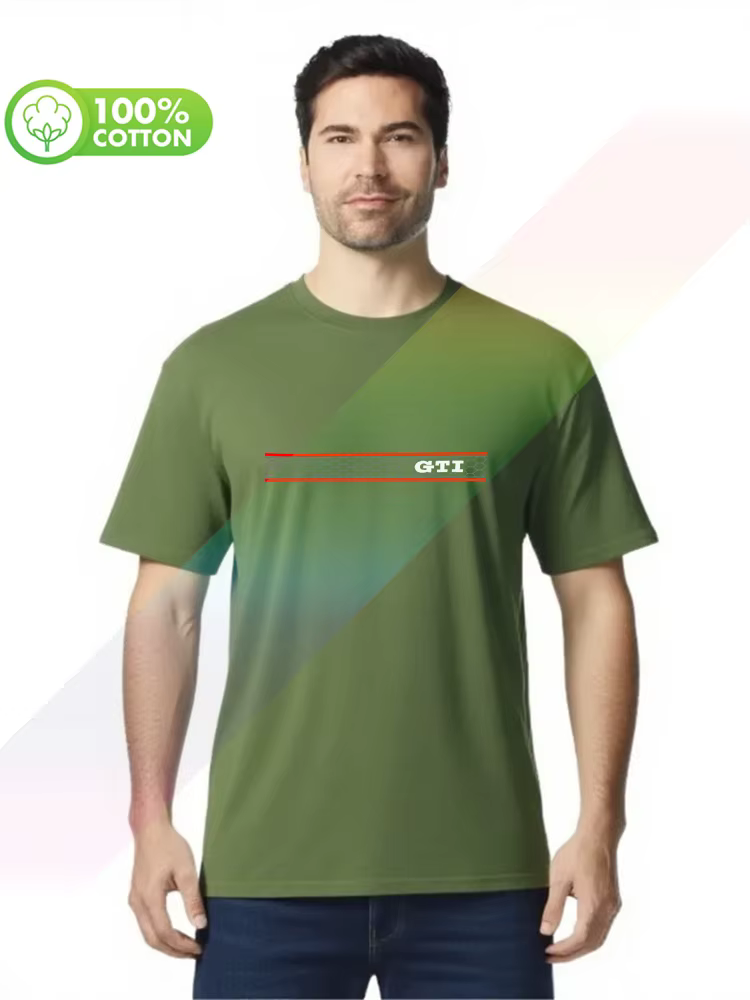 T-shirt à col rond pour hommes