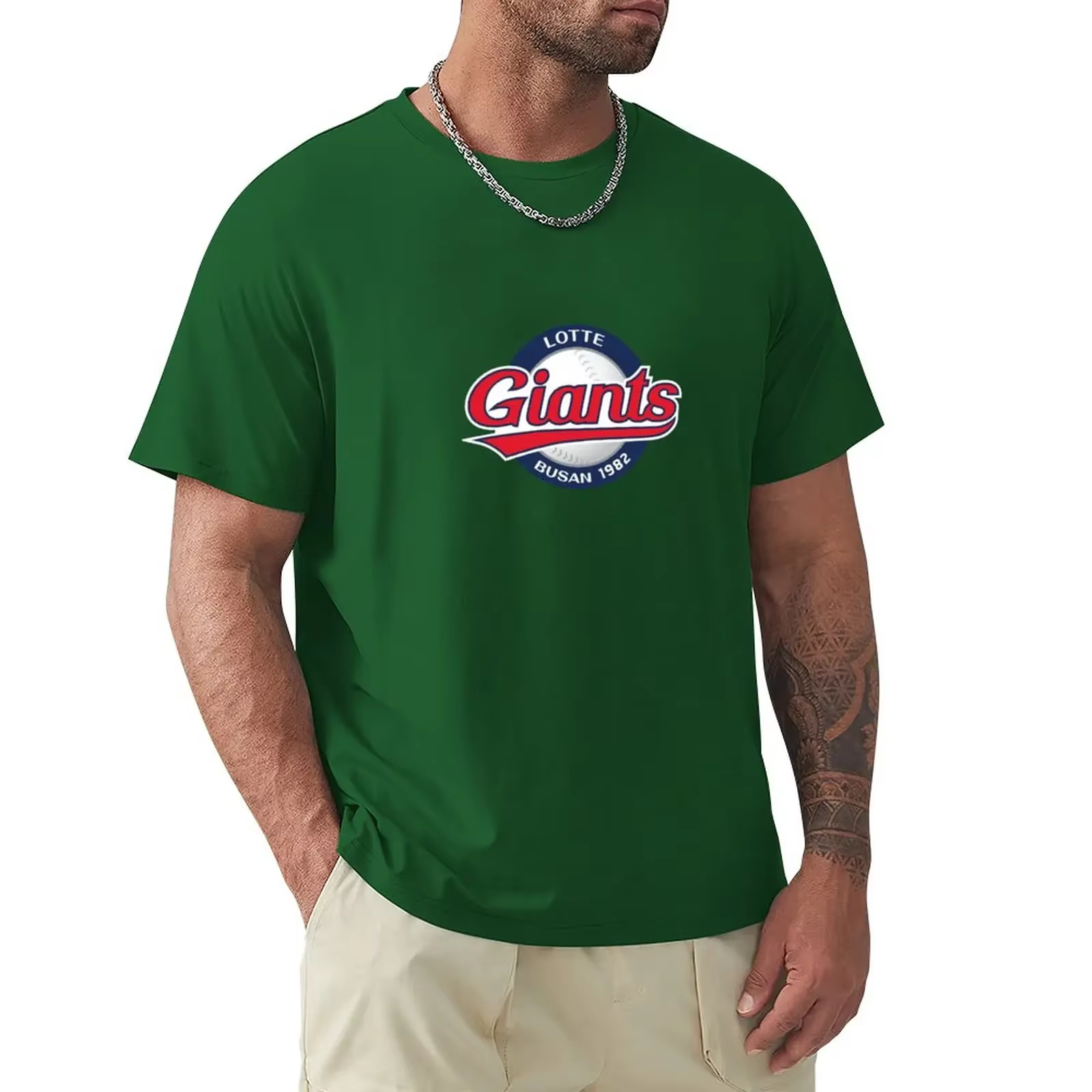 T-shirts noirs pour hommes KBO LOTTE GIANTS BUSAN Logo emblème-coréen Baseball Merch chapeau casquettes Snapback tasse